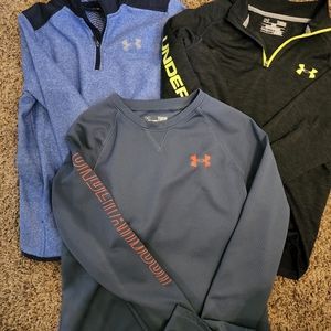Boys Under Armour pullovers